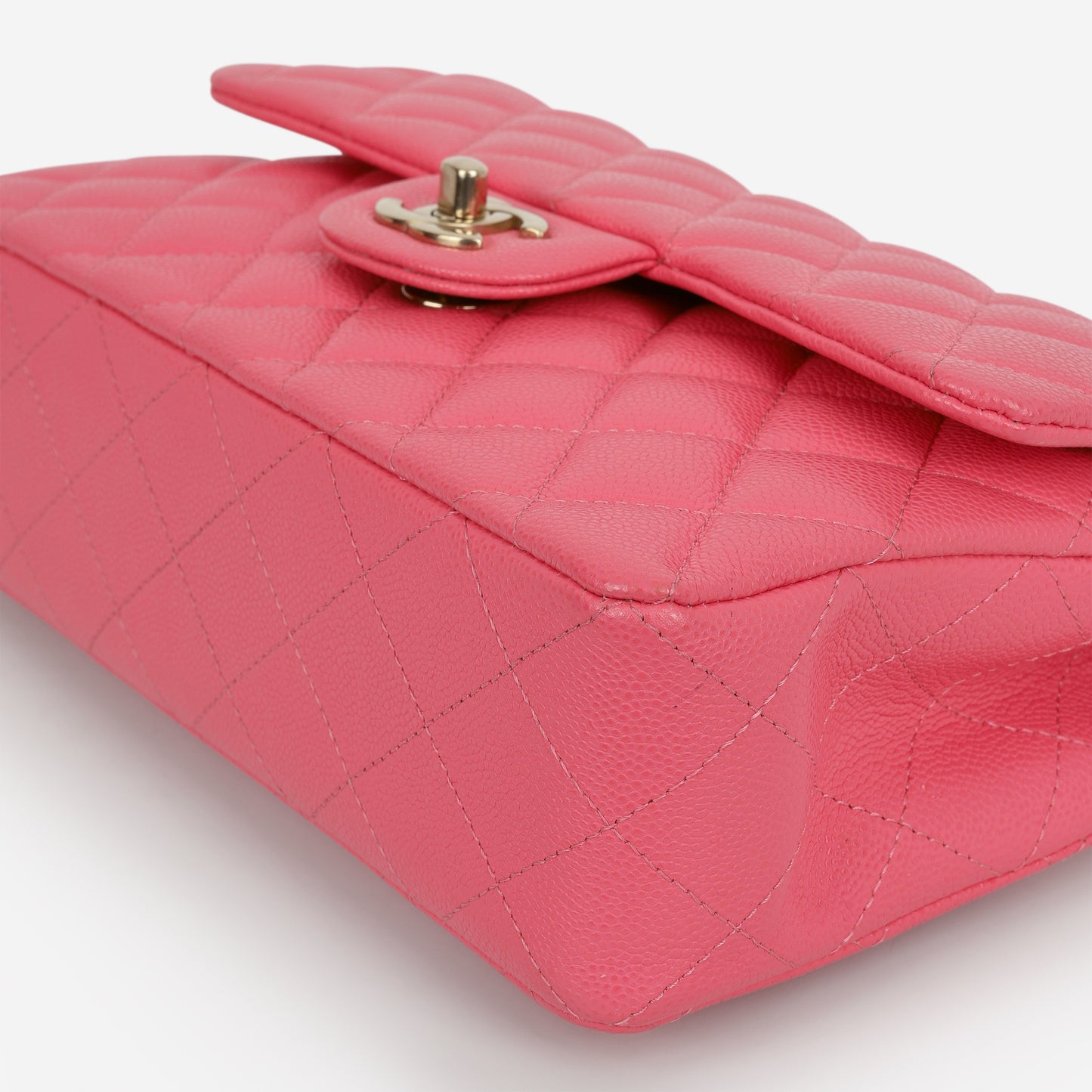 Chanel Small Classic Flap - Pink Caviar | Champagne Gold Hardware
