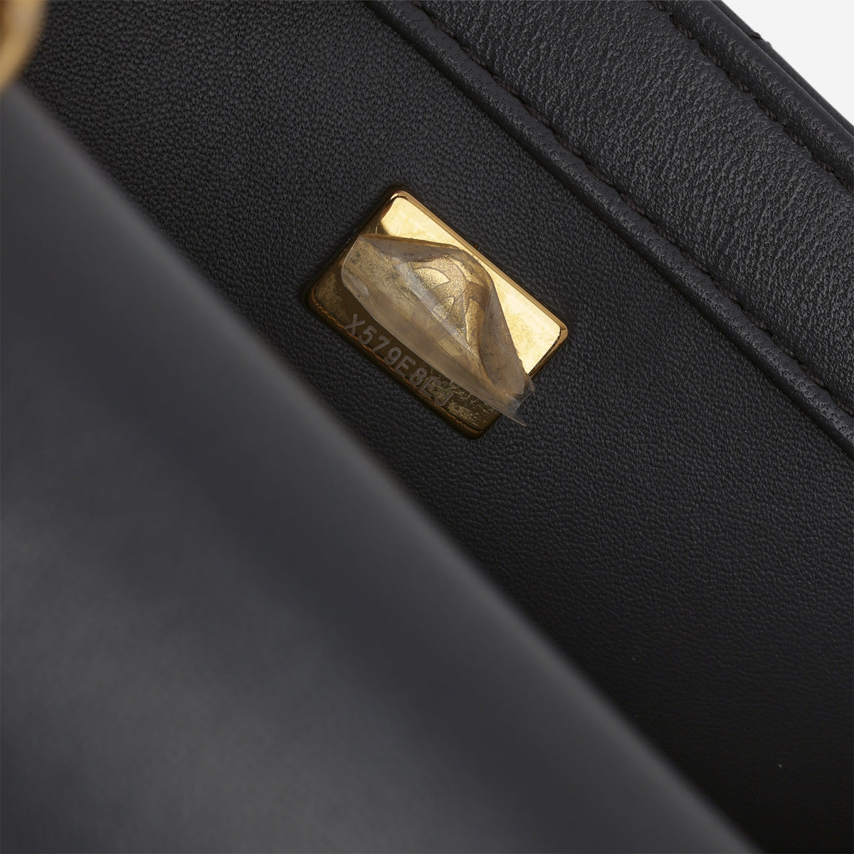 Chanel Mini Square CC Crush - Dark Grey Lambskin | Aged Gold Hardware