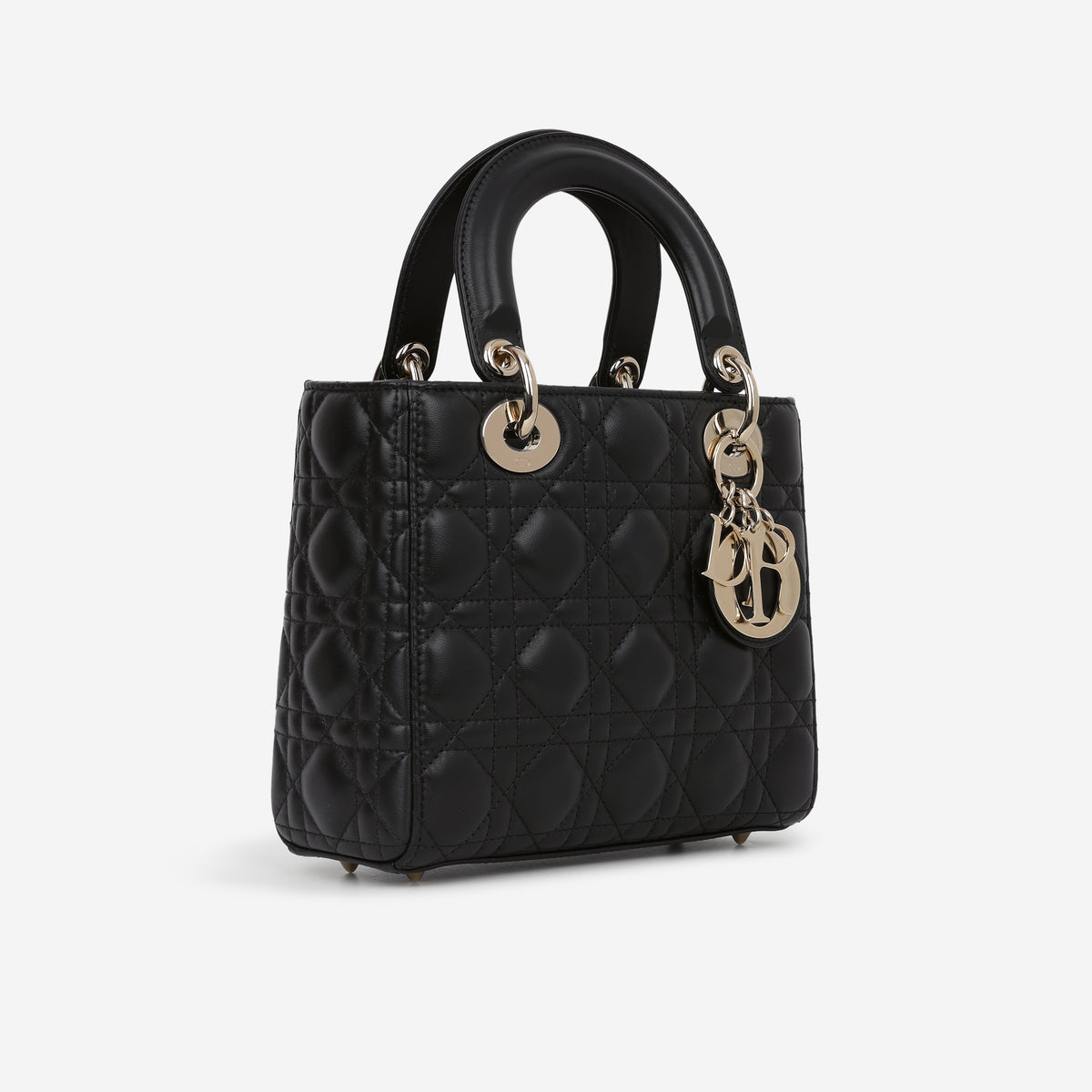 Dior Small ABCDior - Black Lambskin | Champagne Gold Hardware