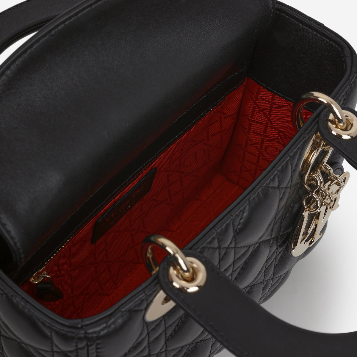 Dior Small ABCDior - Black Lambskin | Champagne Gold Hardware