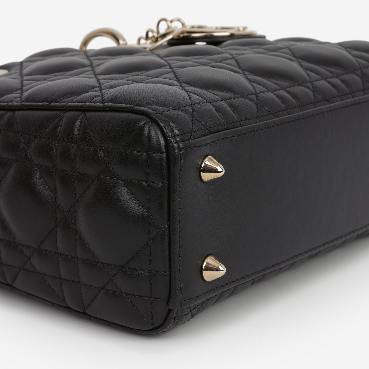 Dior Small ABCDior - Black Lambskin | Champagne Gold Hardware