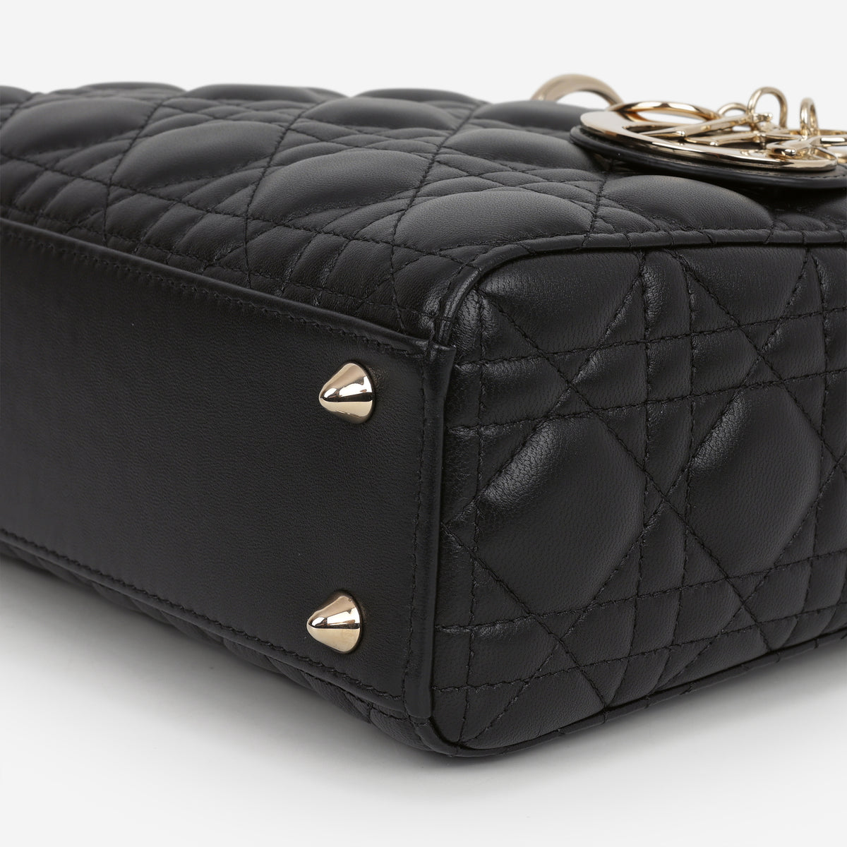 Dior Small ABCDior - Black Lambskin | Champagne Gold Hardware
