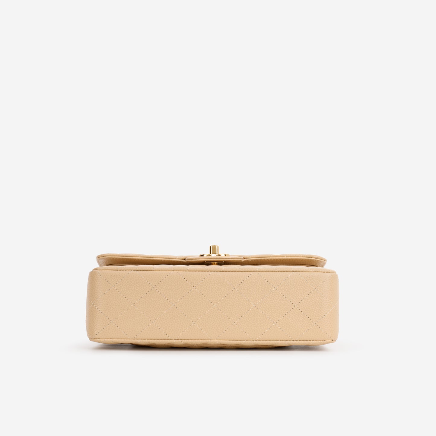 Chanel Small Classic Flap - Beige Caviar | Champagne Gold Hardware