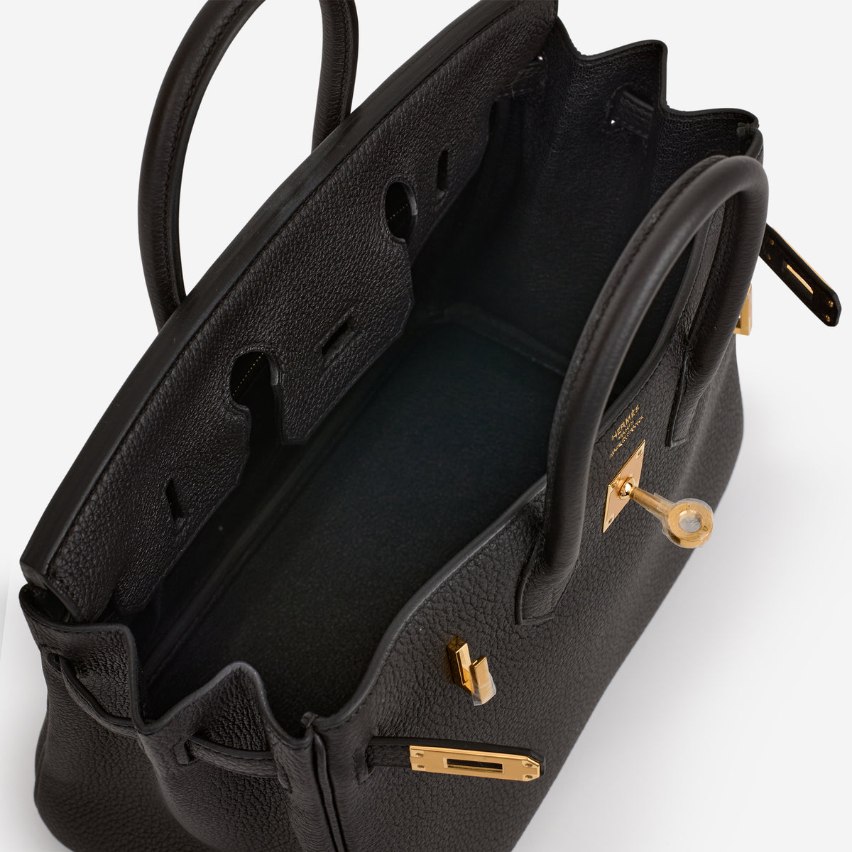 Hermès Birkin 25 - Black Togo | Gold Hardware - Bagista