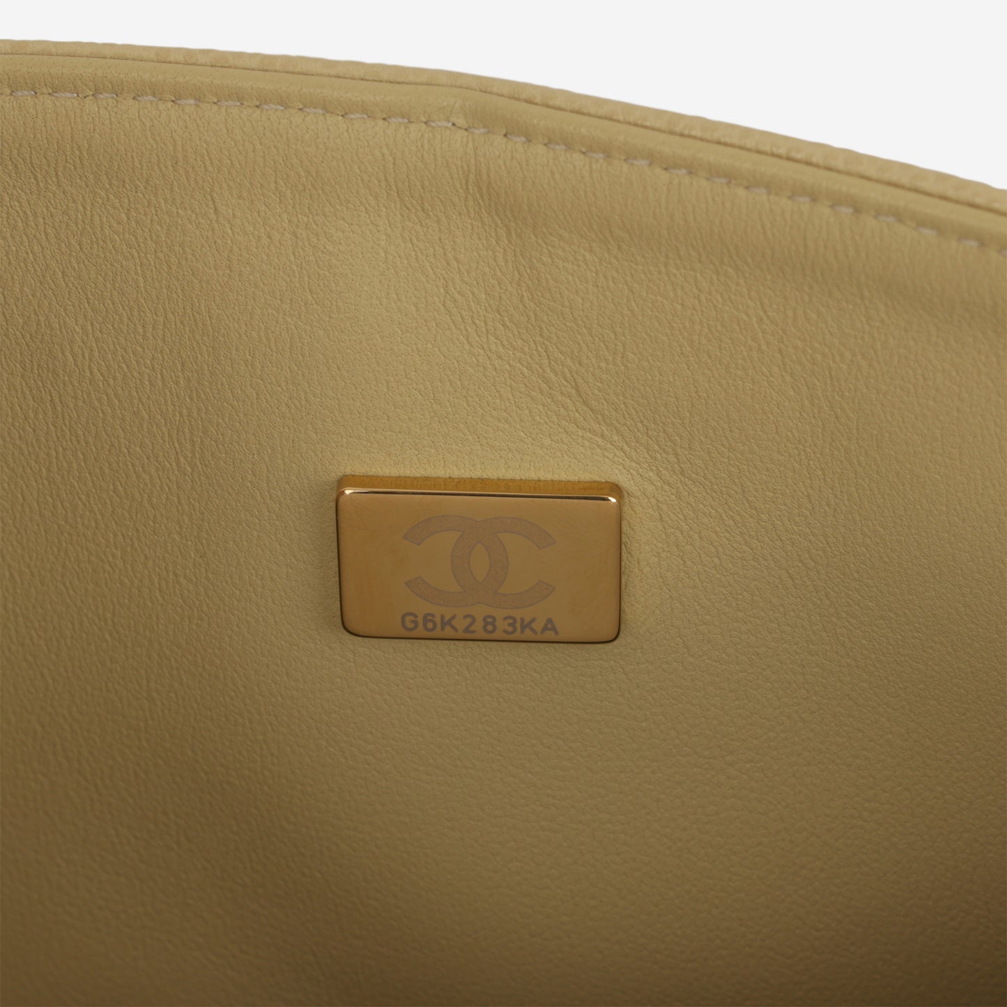 Chanel Small Classic Flap - Pale Yellow Caviar | Gold Hardware