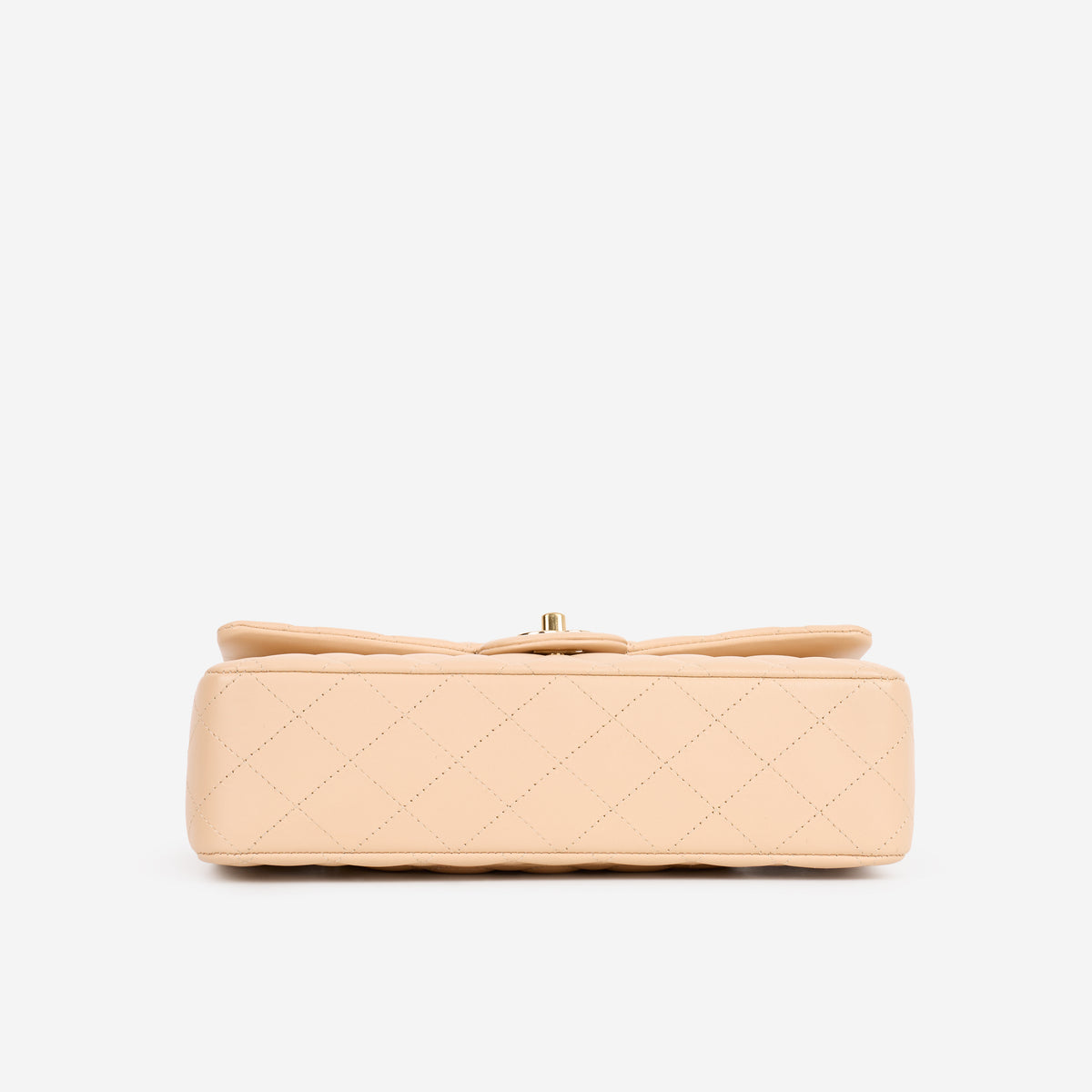 Chanel Medium Classic Flap - Beige Lambskin | Gold Hardware