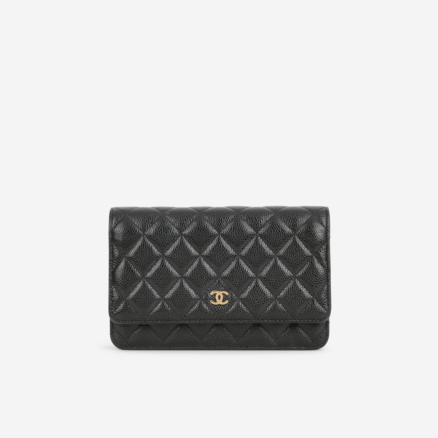 Chanel WOC - Black Caviar | Gold Hardware