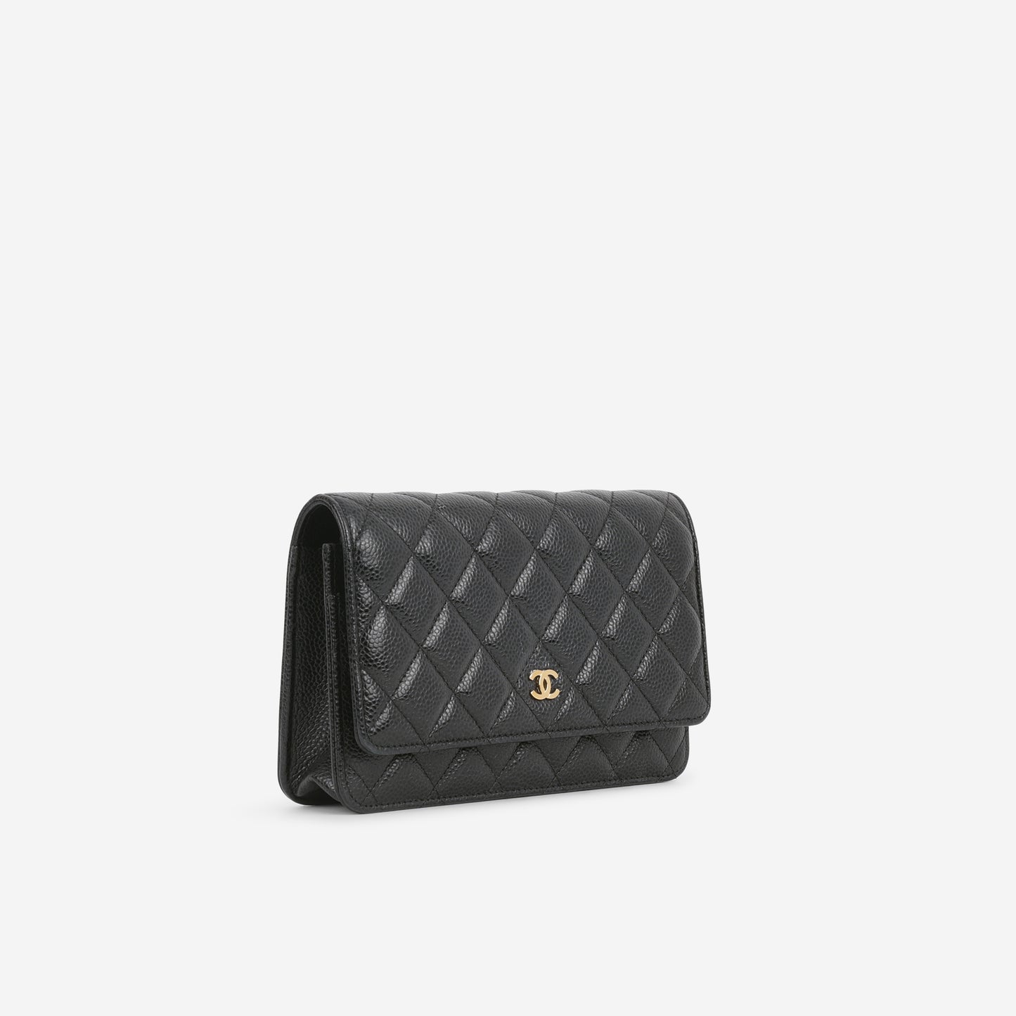 Chanel WOC - Black Caviar | Gold Hardware