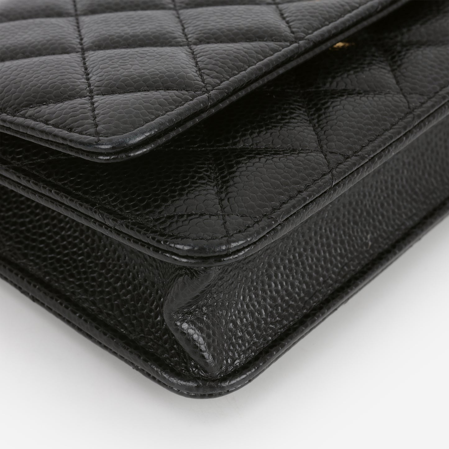 Chanel WOC - Black Caviar | Gold Hardware