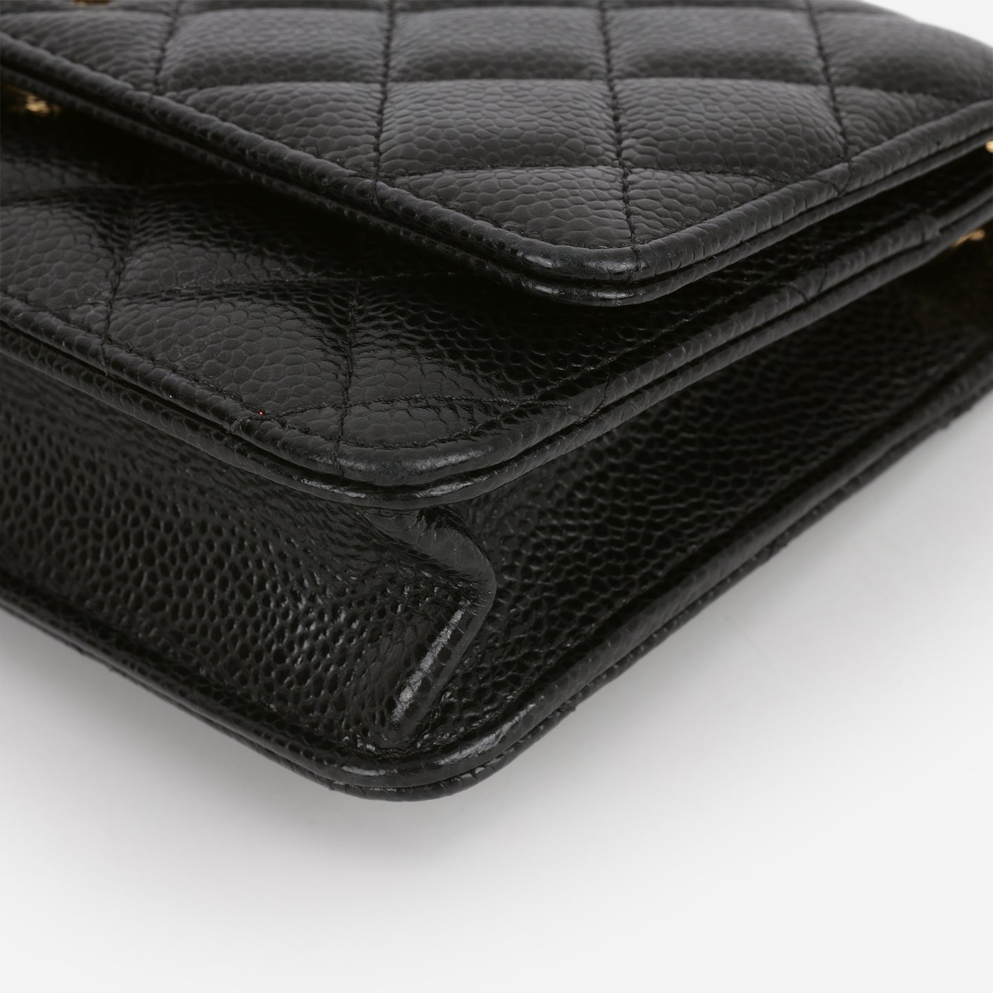 Chanel WOC - Black Caviar | Gold Hardware
