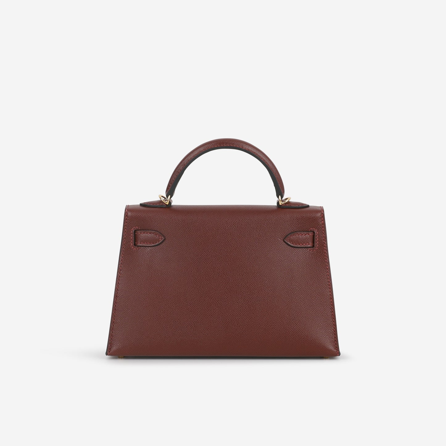 Hermès Mini Kelly 20cm - Rouge H Madame | Gold Hardware