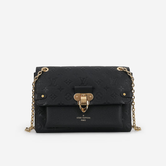 Louis Vuitton Vavin PM - Black Empreinte | Gold Hardware - Bagista