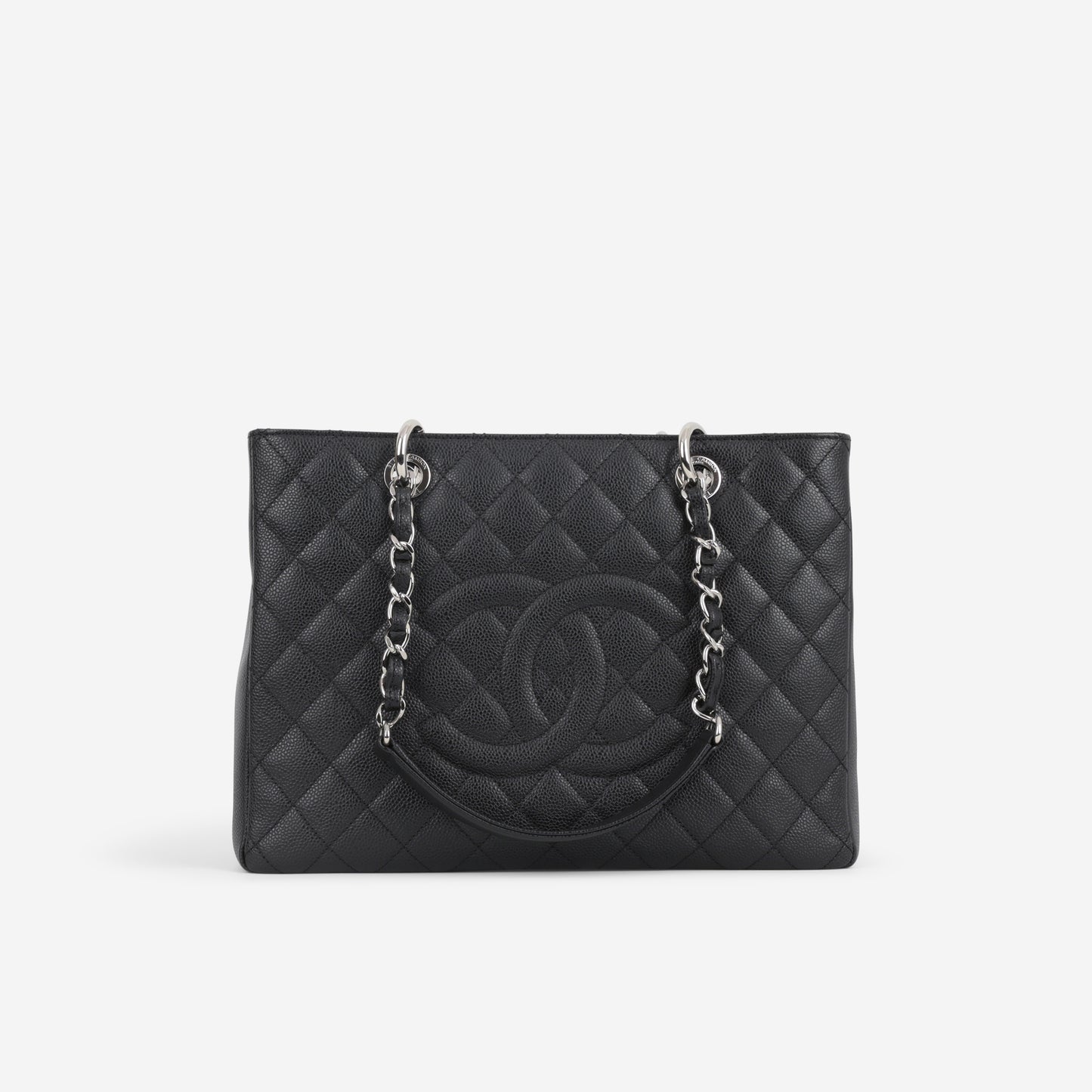Chanel GST - Black Caviar | Silver Hardware
