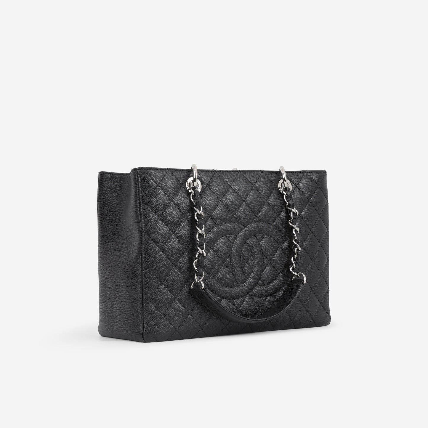 Chanel GST - Black Caviar | Silver Hardware