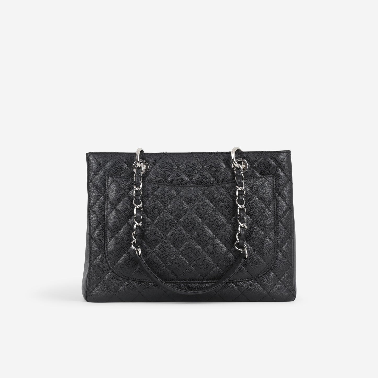 Chanel GST - Black Caviar | Silver Hardware