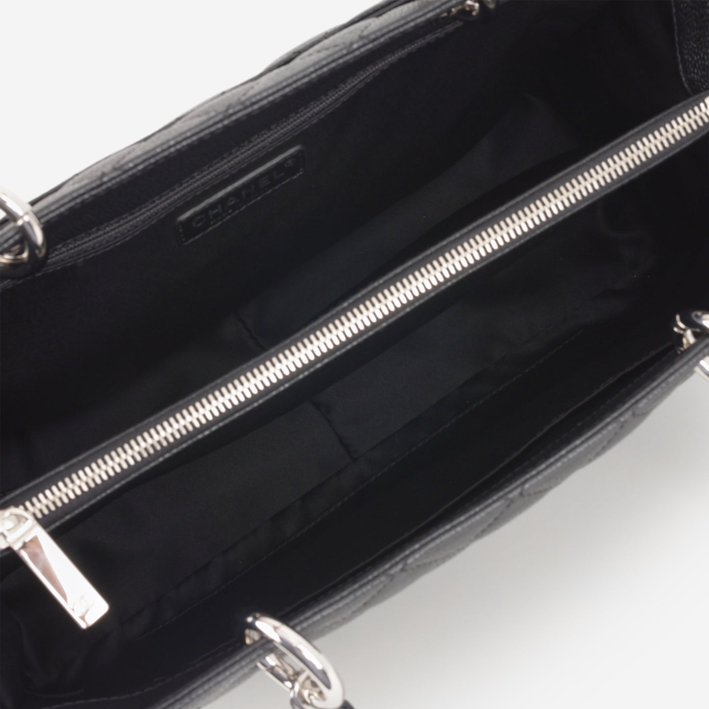 Chanel GST - Black Caviar | Silver Hardware