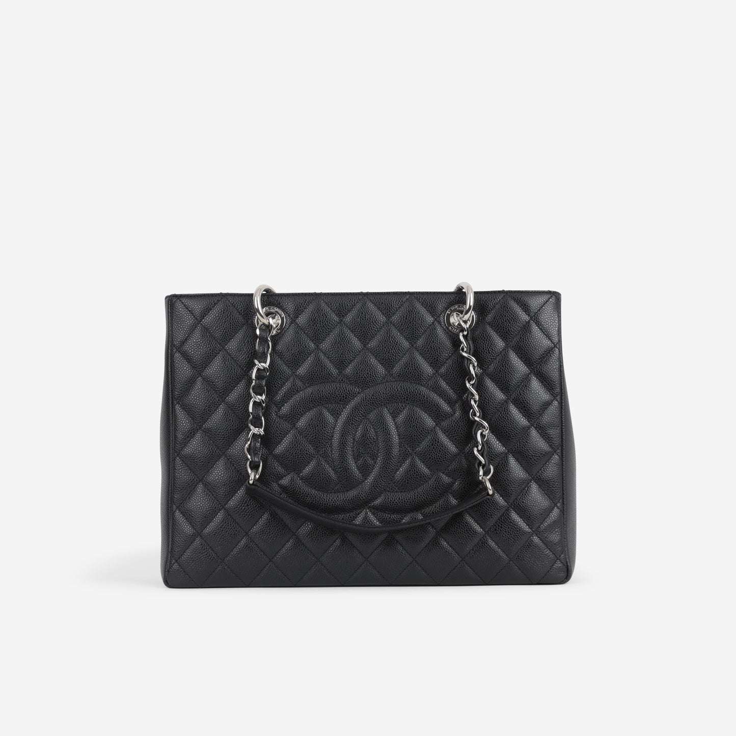 Chanel GST - Black Caviar | Silver Hardware