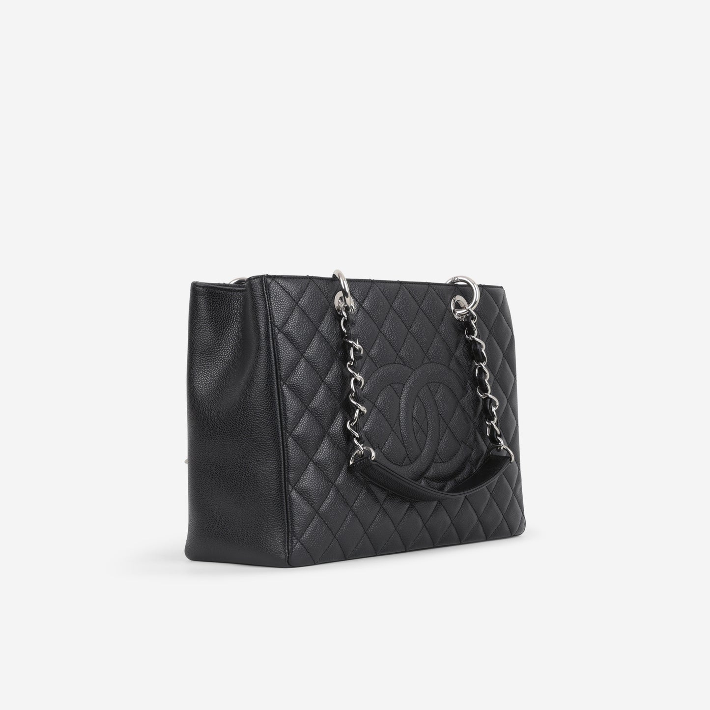 Chanel GST - Black Caviar | Silver Hardware