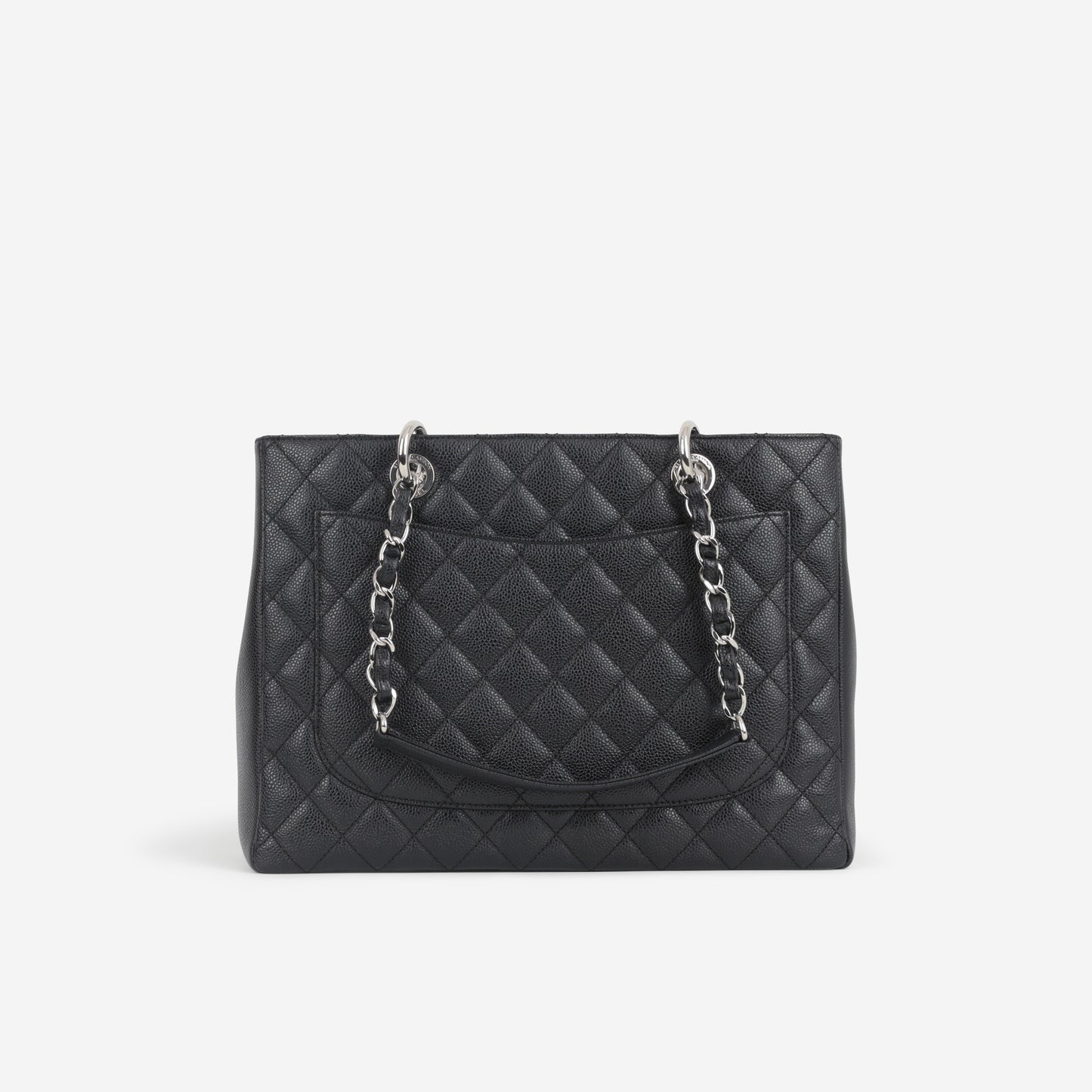 Chanel GST - Black Caviar | Silver Hardware