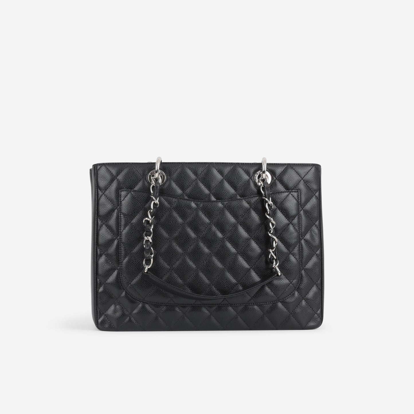 Chanel GST - Black Caviar | Silver Hardware