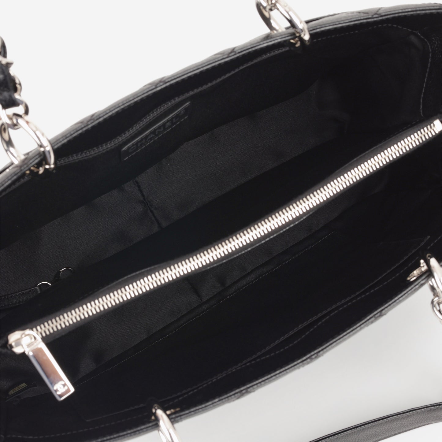 Chanel GST - Black Caviar | Silver Hardware
