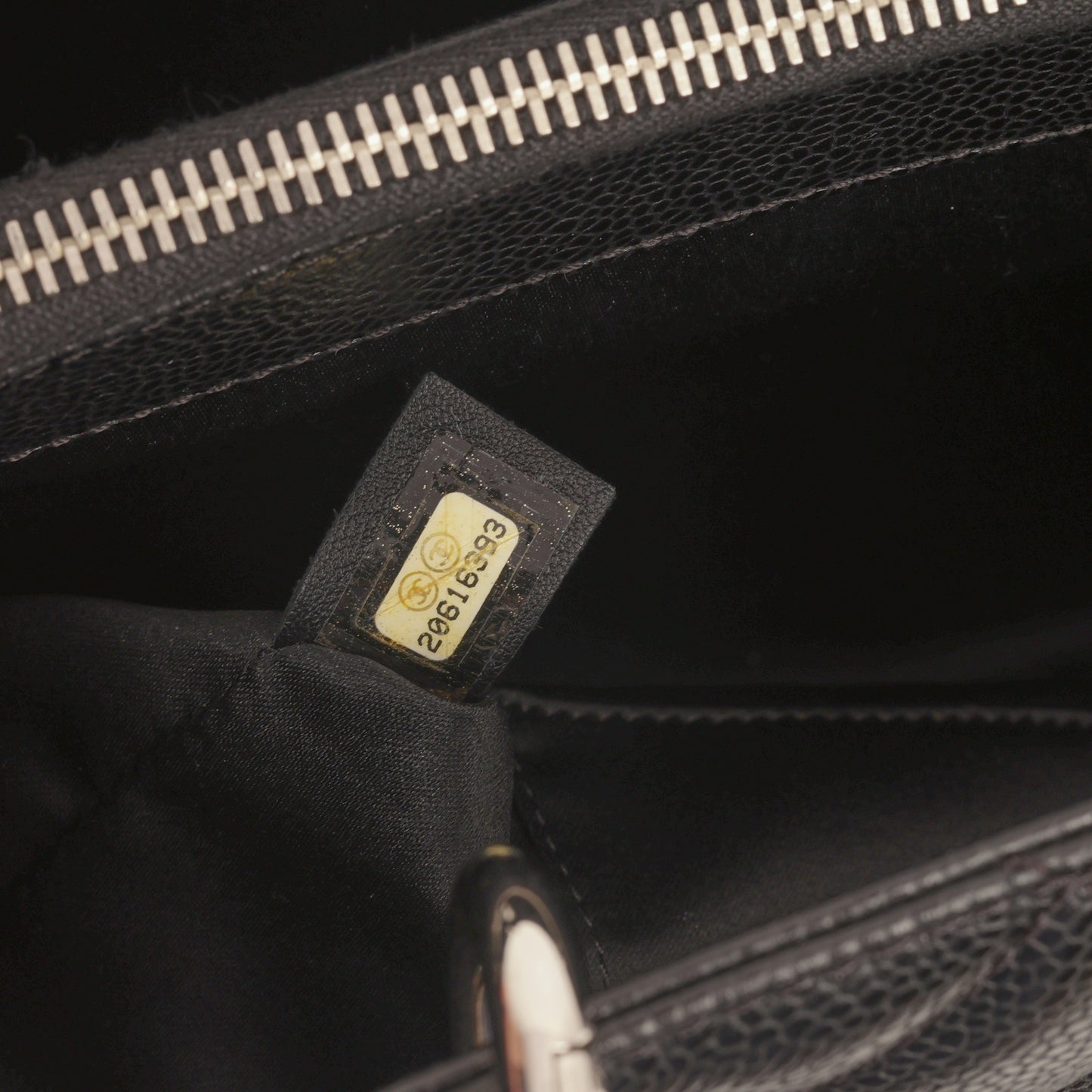 Chanel GST - Black Caviar | Silver Hardware