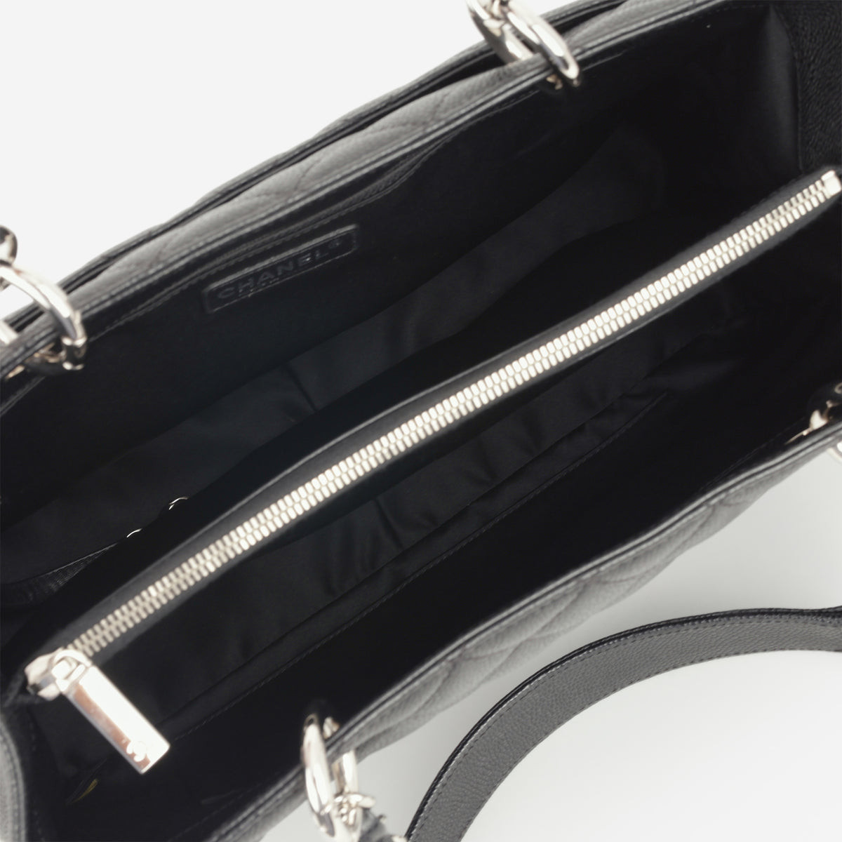 Chanel GST - Black Caviar | Silver Hardware
