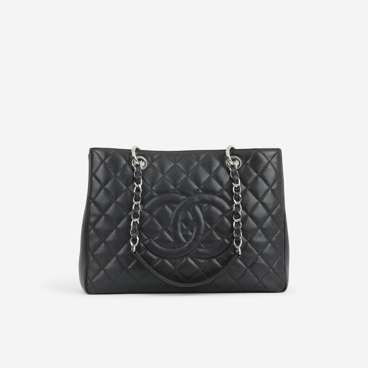 Chanel GST - Black Caviar | Silver Hardware