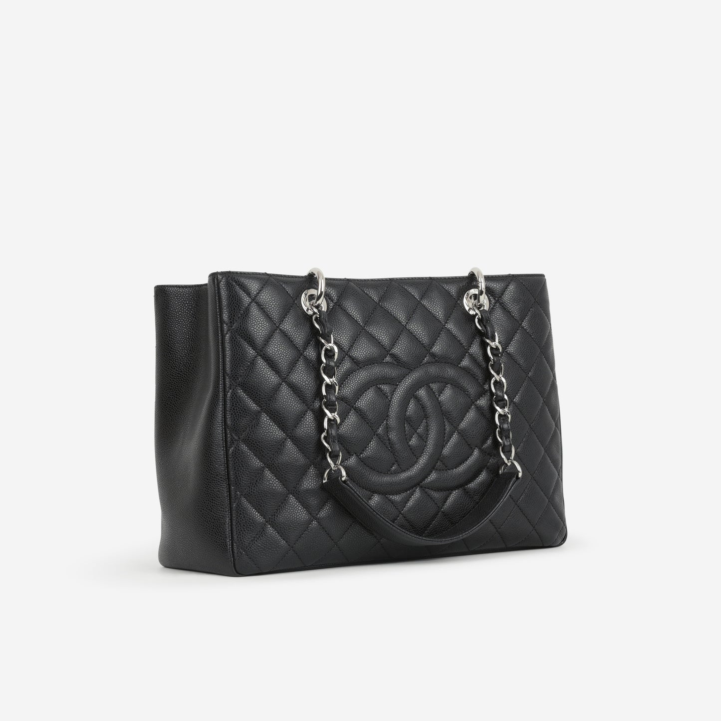 Chanel GST - Black Caviar | Silver Hardware