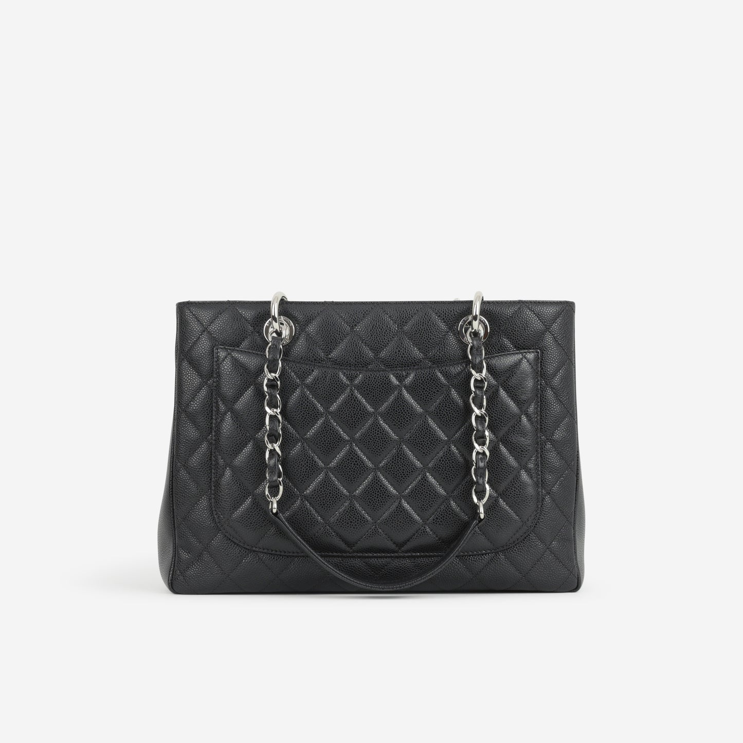 Chanel GST - Black Caviar | Silver Hardware