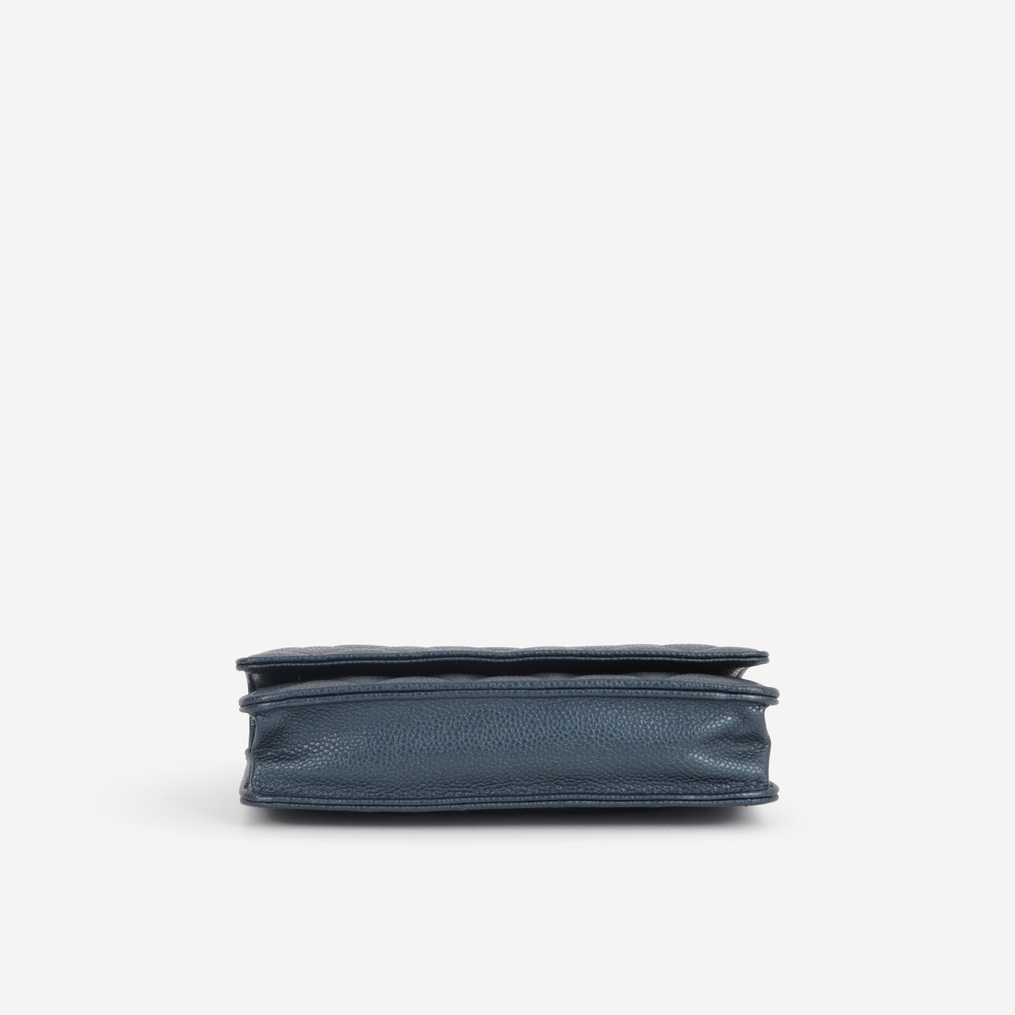 Chanel WOC - Metallic Navy Caviar | Silver Hardware
