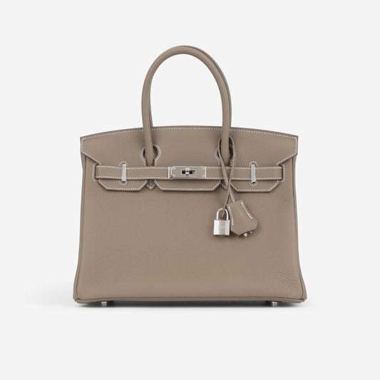 Hermès Birkin 30 - Etoupe Togo | Palladium Hardware