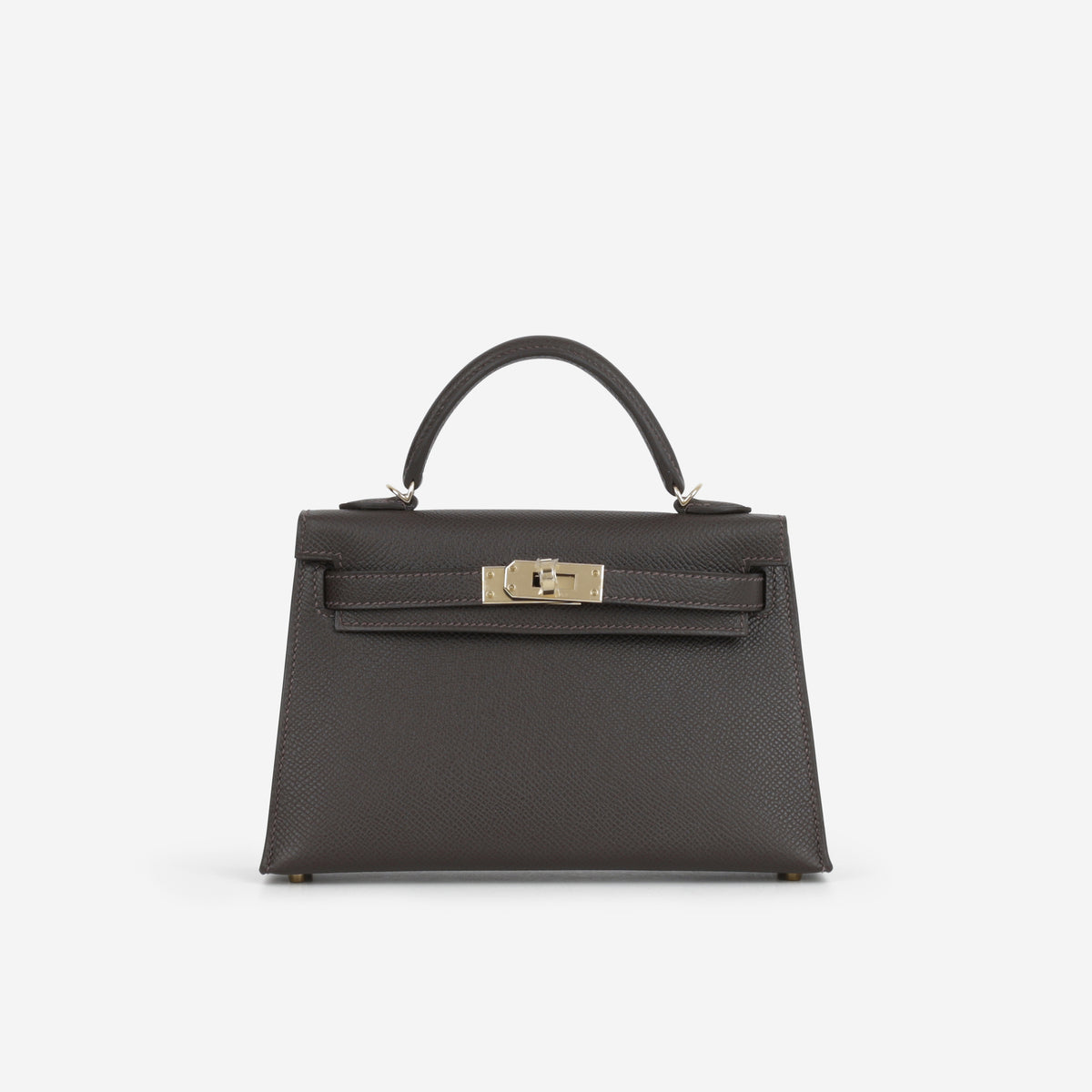 Hermès Kelly 20 - Bai Brun Epsom | Permabrass Hardware