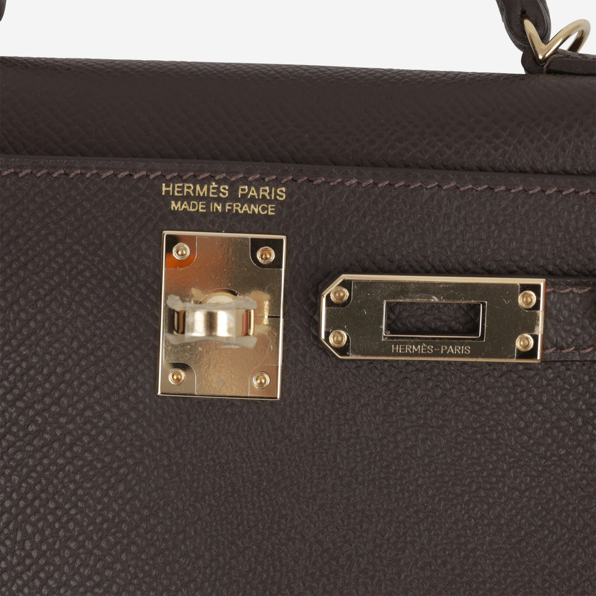 Hermès Kelly 20 - Bai Brun Epsom | Permabrass Hardware