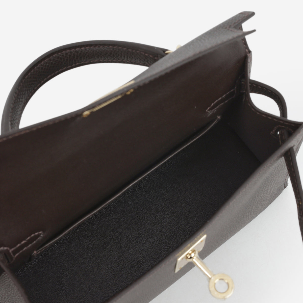 Hermès Kelly 20 - Bai Brun Epsom | Permabrass Hardware