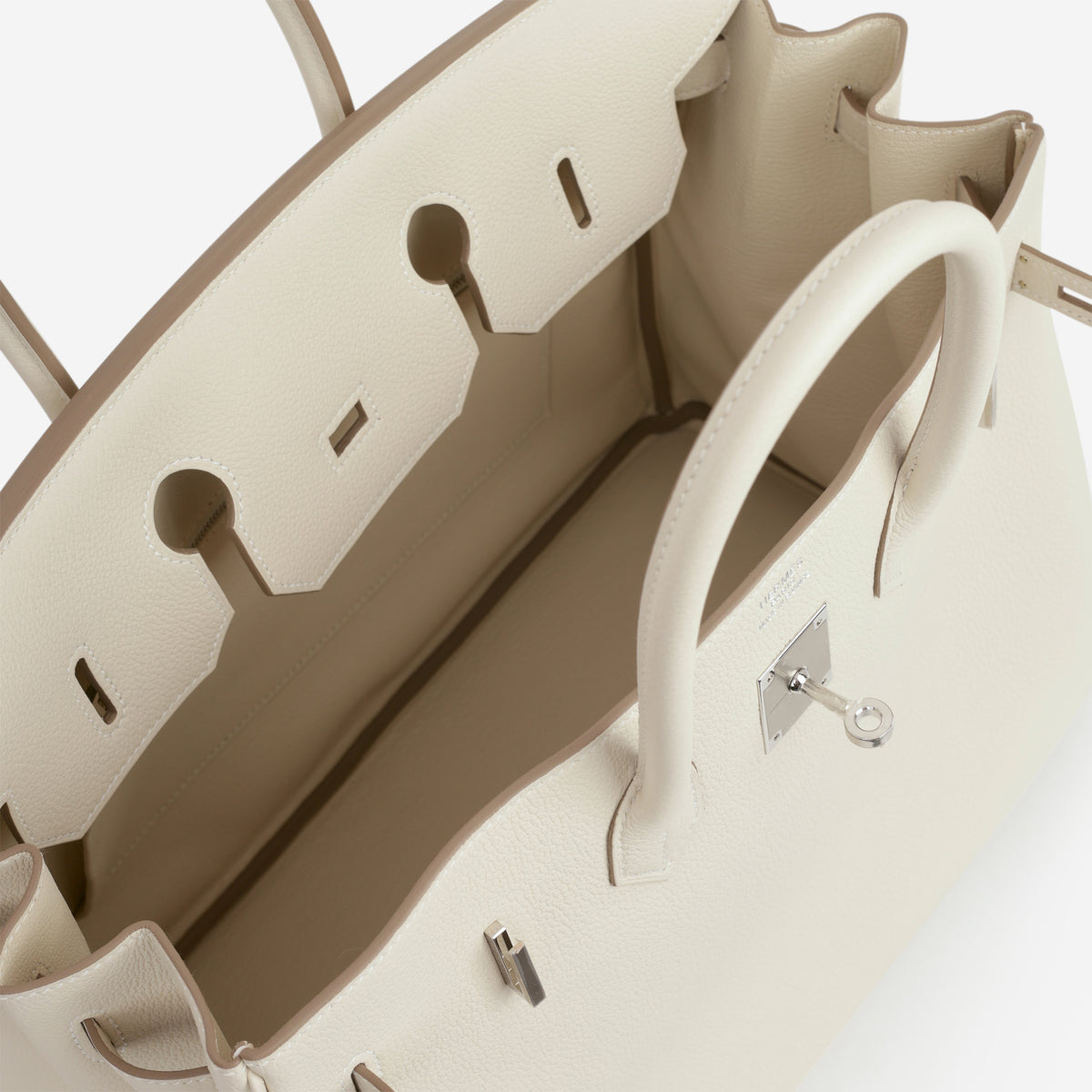 Hermès Birkin 35 - Craie Togo | Palladium Hardware