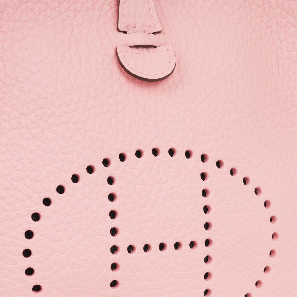 Hermès Mini Evelyne 16 - Rose Sakura Clemence | Palladium Hardware