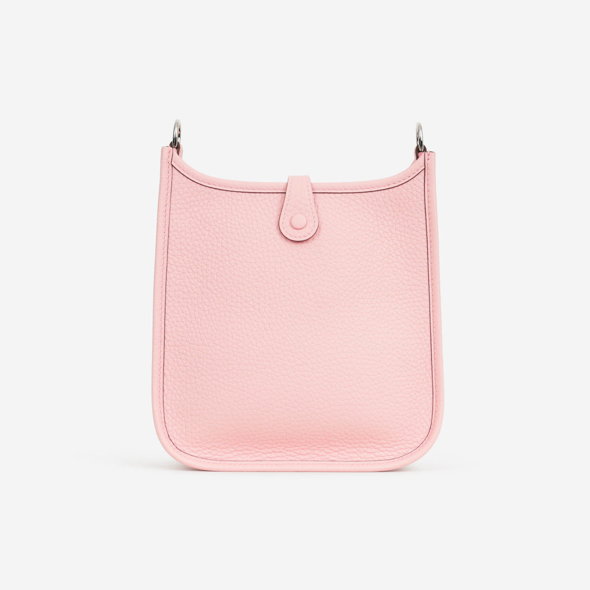Hermès Mini Evelyne 16 - Rose Sakura Clemence | Palladium Hardware