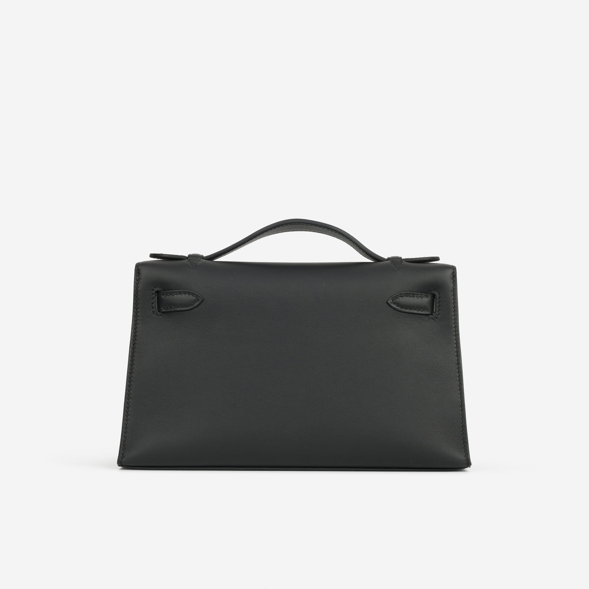 Hermès Kelly Pochette - Black Swift | Gold Hardware