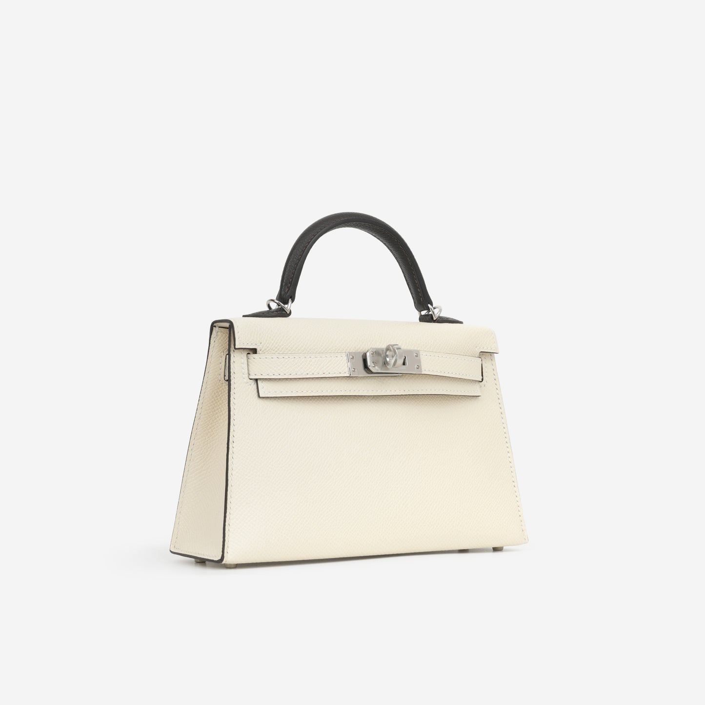 Hermès Tri-Color Mini Kelly 20 - Nata / Bai Brun / Poussiere Epsom | Palladium Hardware