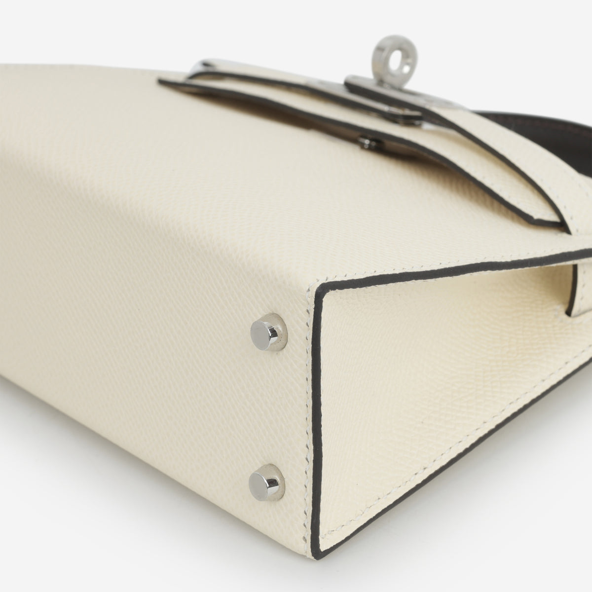 Hermès Tri-Color Mini Kelly 20 - Nata / Bai Brun / Poussiere Epsom | Palladium Hardware