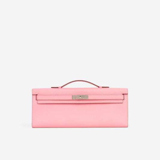 Hermès Kelly Cut - Rose Confetti Epsom | Palladium Hardware