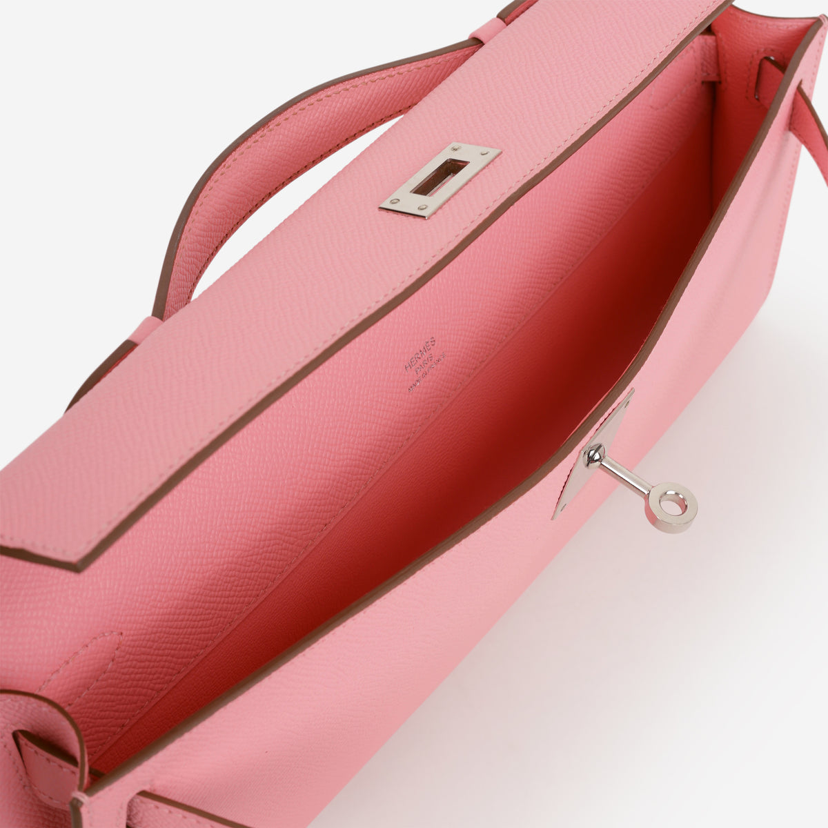 Hermès Kelly Cut - Rose Confetti Epsom | Palladium Hardware