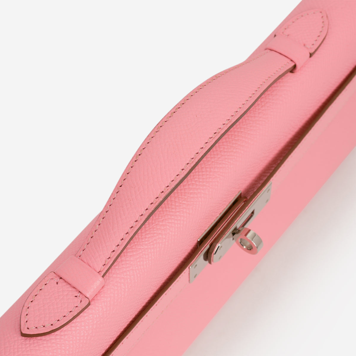 Hermès Kelly Cut - Rose Confetti Epsom | Palladium Hardware