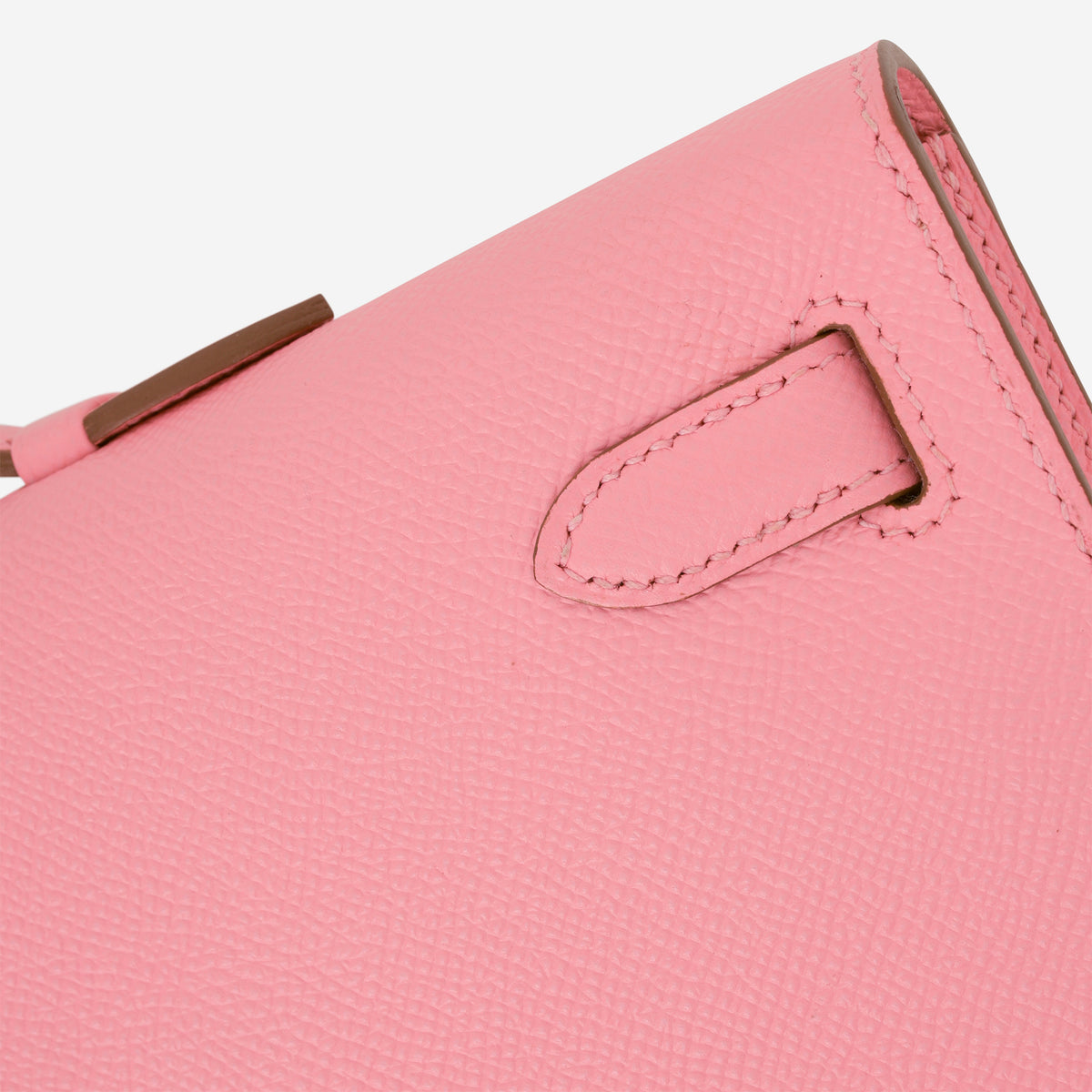 Hermès Kelly Cut - Rose Confetti Epsom | Palladium Hardware