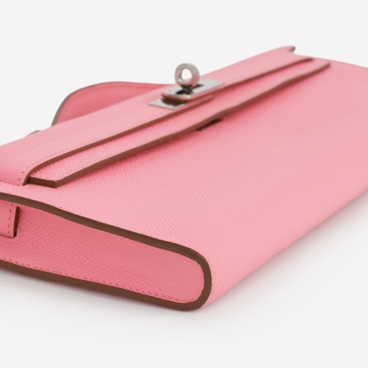 Hermès Kelly Cut - Rose Confetti Epsom | Palladium Hardware