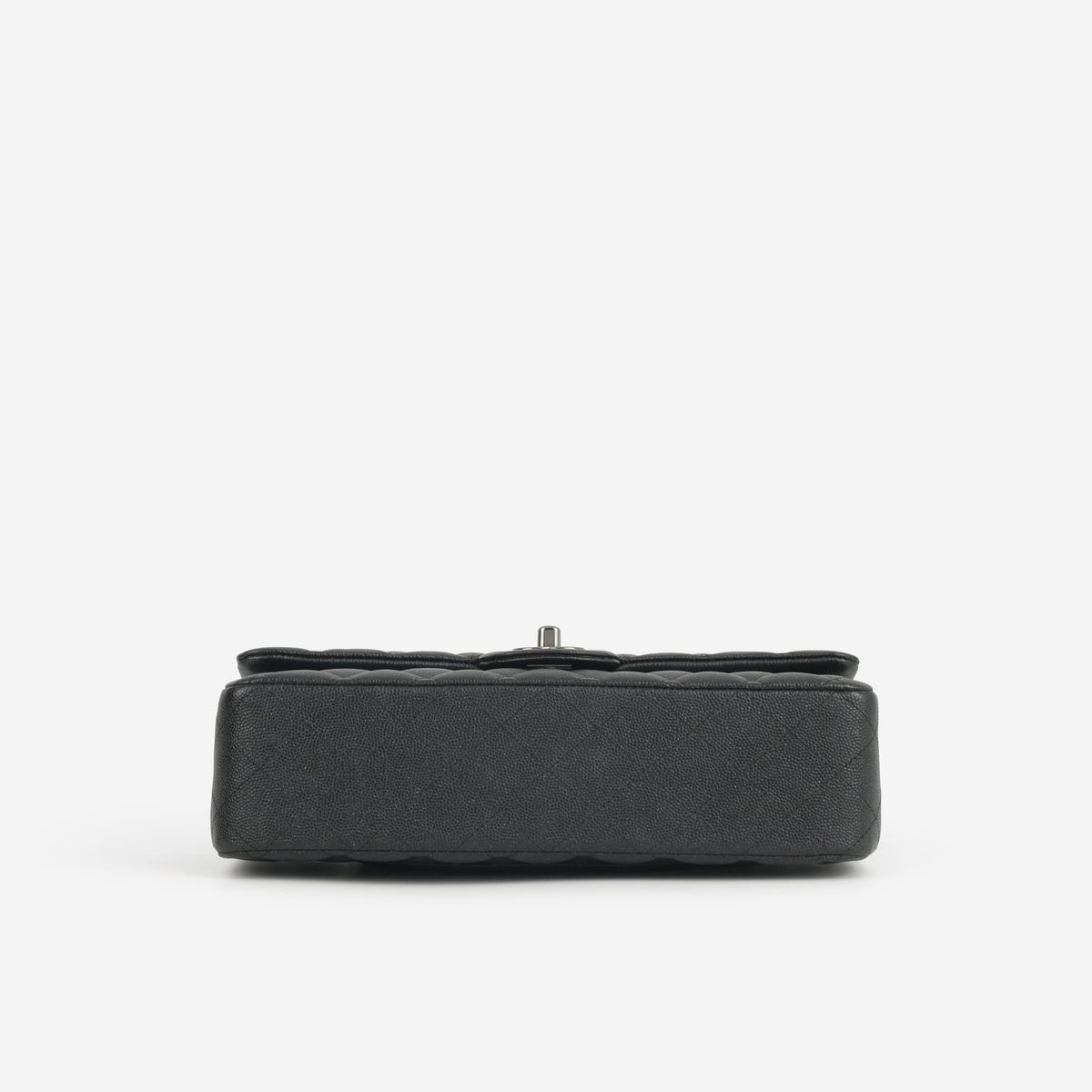 Chanel Medium Classic Flap - Black Iridescent Caviar | Gunmetal Hardware - Bagista