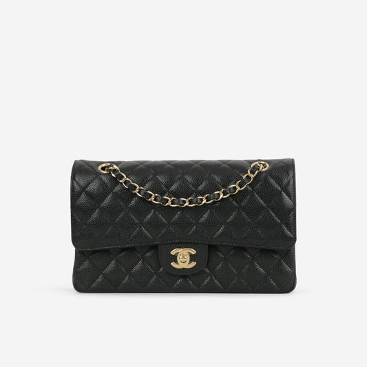 Chanel Medium Classic Flap - Black Caviar | Gold Hardware