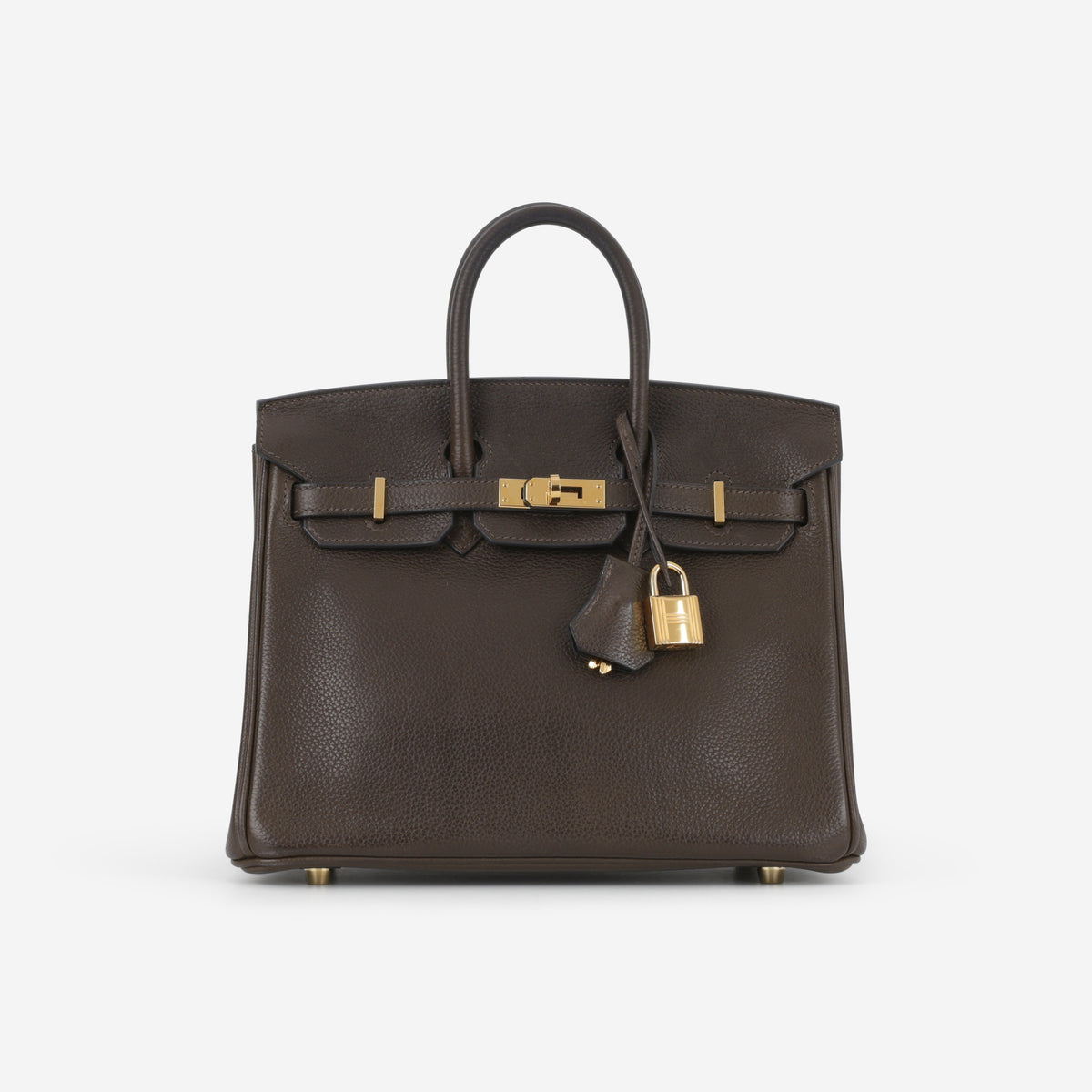 Hermès Birkin 25 - Ebene Barenia Faubourg | Gold Hardware