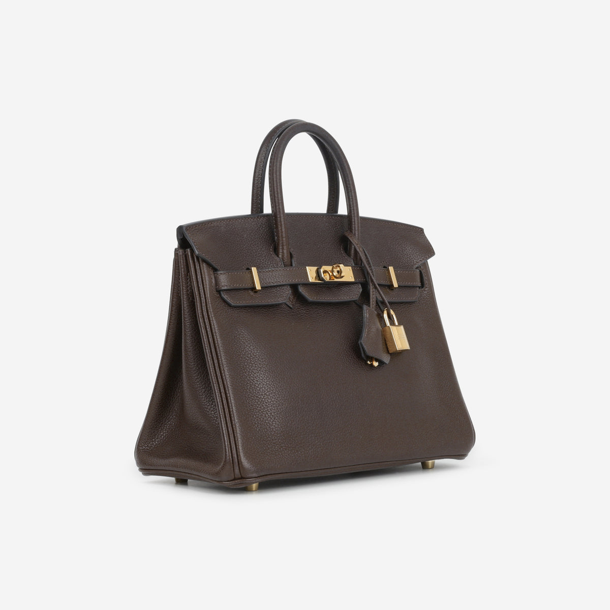 Hermès Birkin 25 - Ebene Barenia Faubourg | Gold Hardware